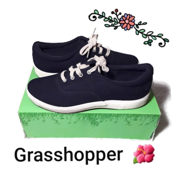 Grasshoppers Shoes - Grasshoppers Navy Lace up Sneakers Like New SZ 8.5